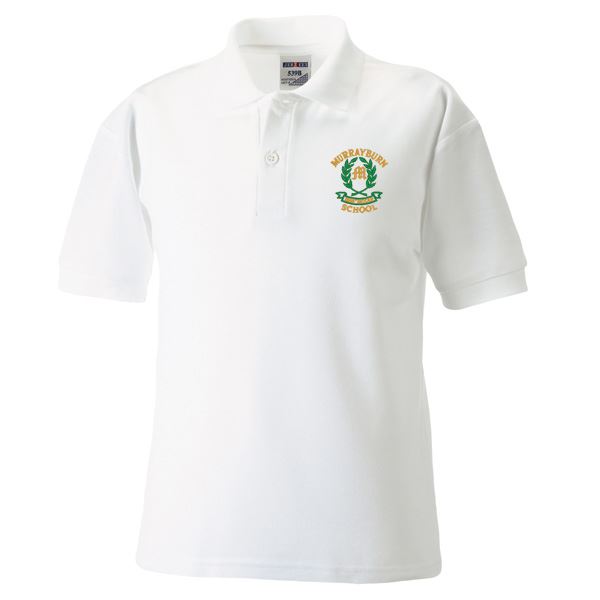 Murrayburn Primary Poloshirt White