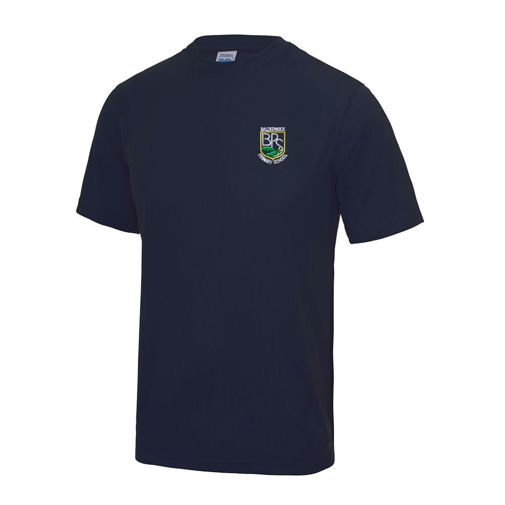Baldernock Primary Gym T-Shirt Navy