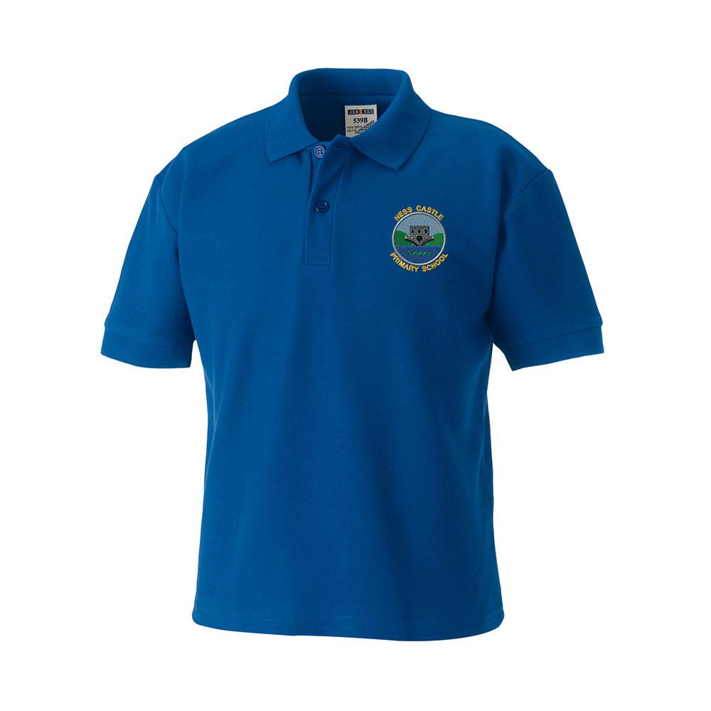 Ness Castle Primary Poloshirt Royal