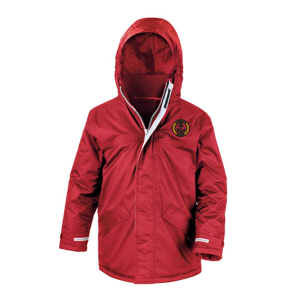 Gourdon Primary Core Kids Winter Parka Red
