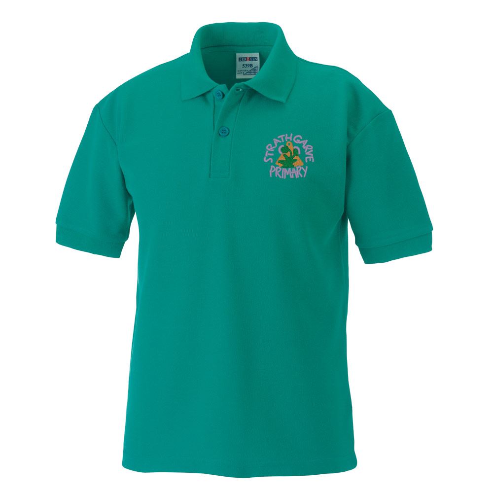 Strathgarve Primary Poloshirt Jade