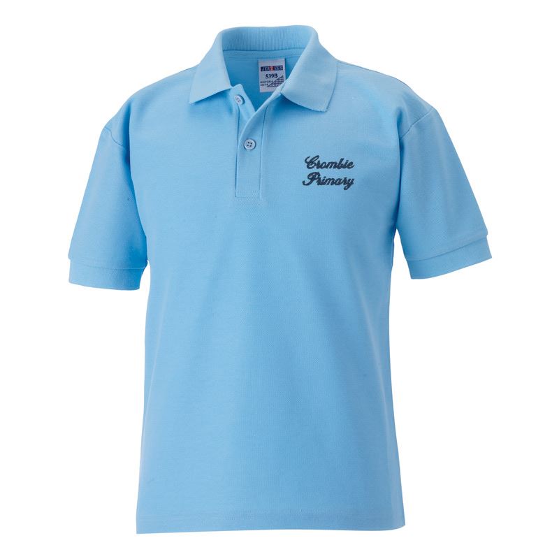 Crombie Primary Poloshirt Sky