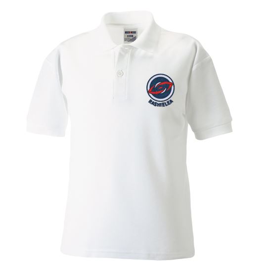 Rashielea Primary Poloshirt White