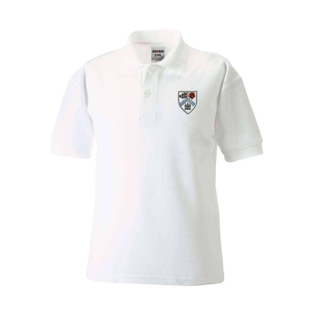 Castlehill Primary Bearsden Poloshirt White