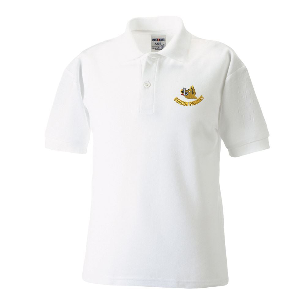 Gordon Nursery Poloshirt White
