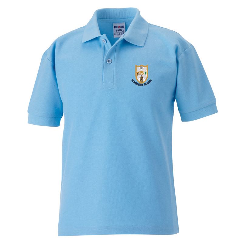 Pitmedden Primary Poloshirt Sky