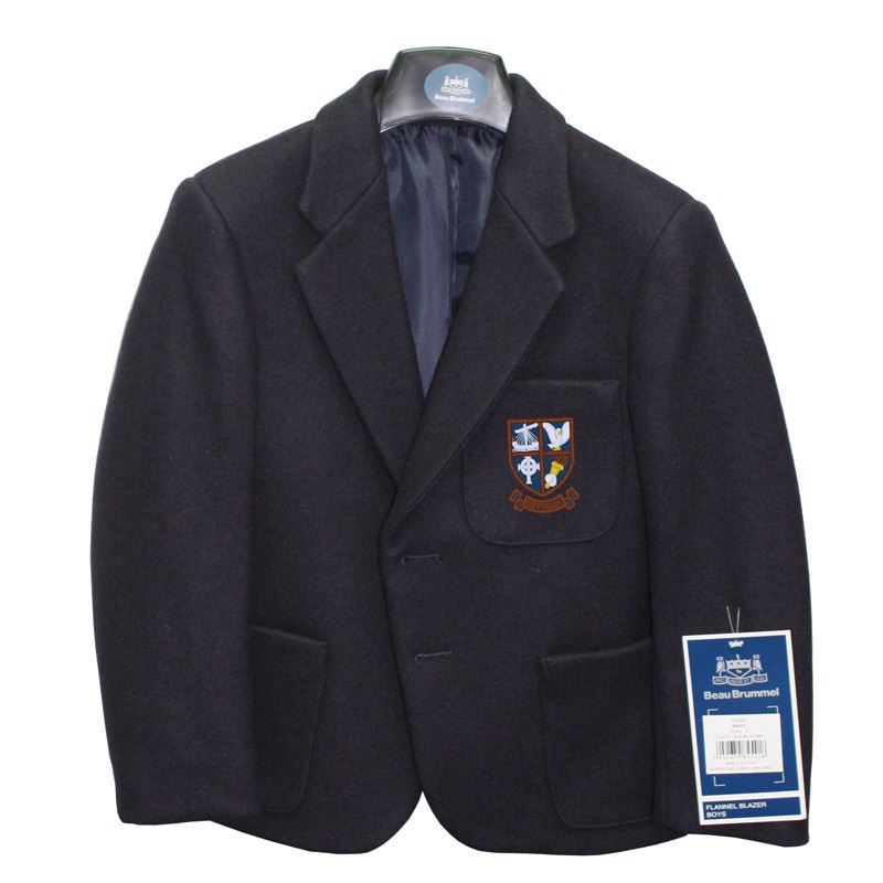 Giffnock Primary Boys Wool Blazer Navy