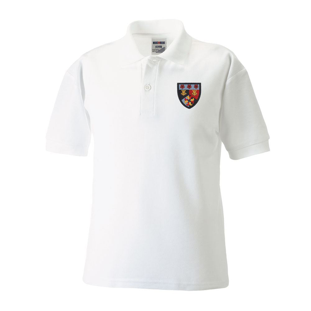 Clober Primary Poloshirt White