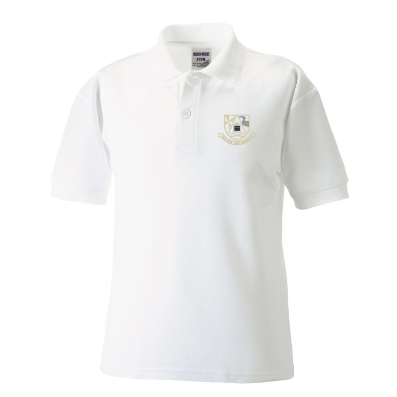Macdiarmid Primary Poloshirt White