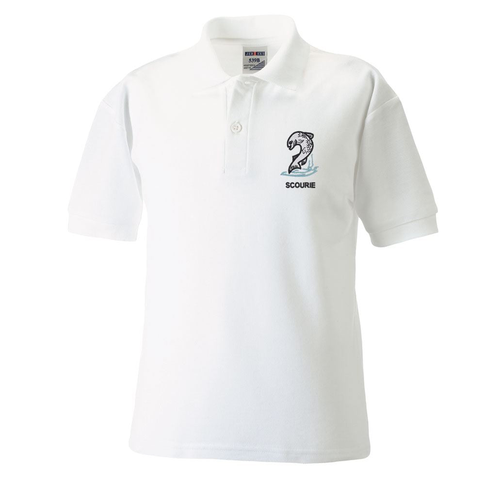 Scourie Primary Poloshirt White