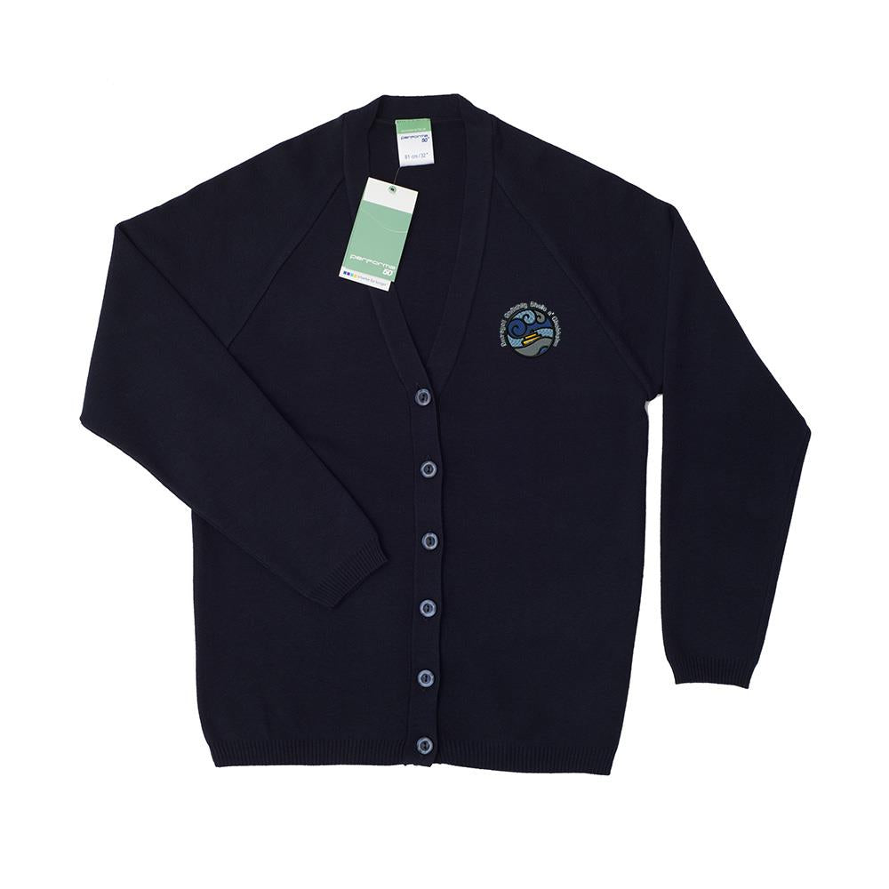 Govan Gaelic Primary 50/50 Cardigan Navy