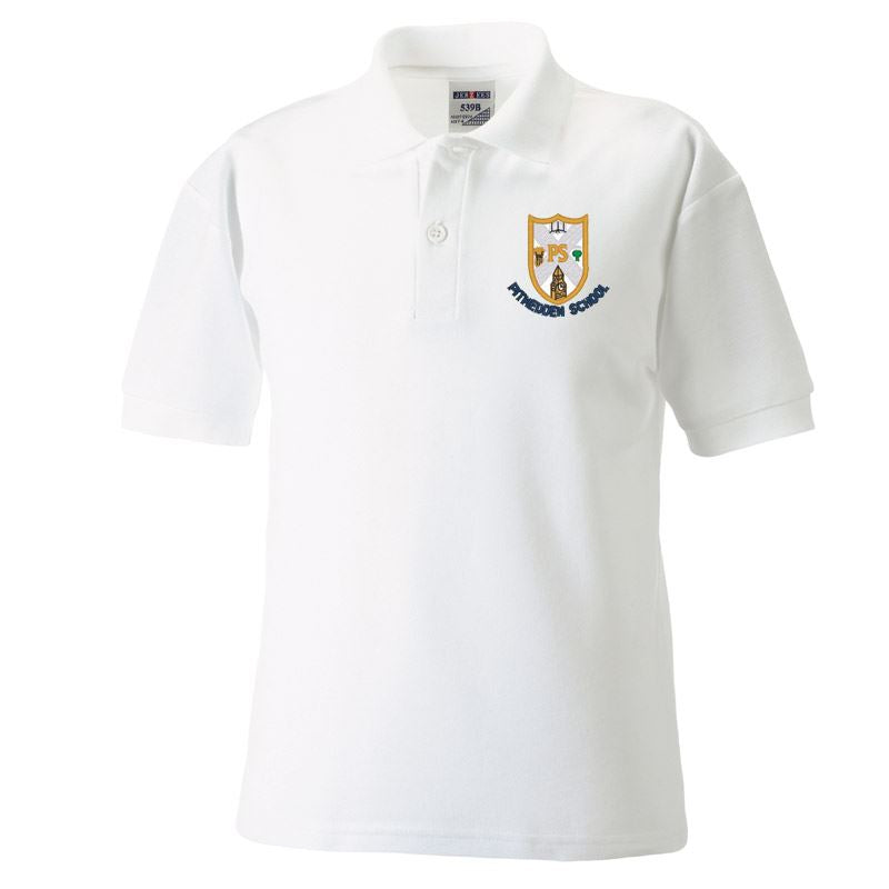 Pitmedden Primary Poloshirt White