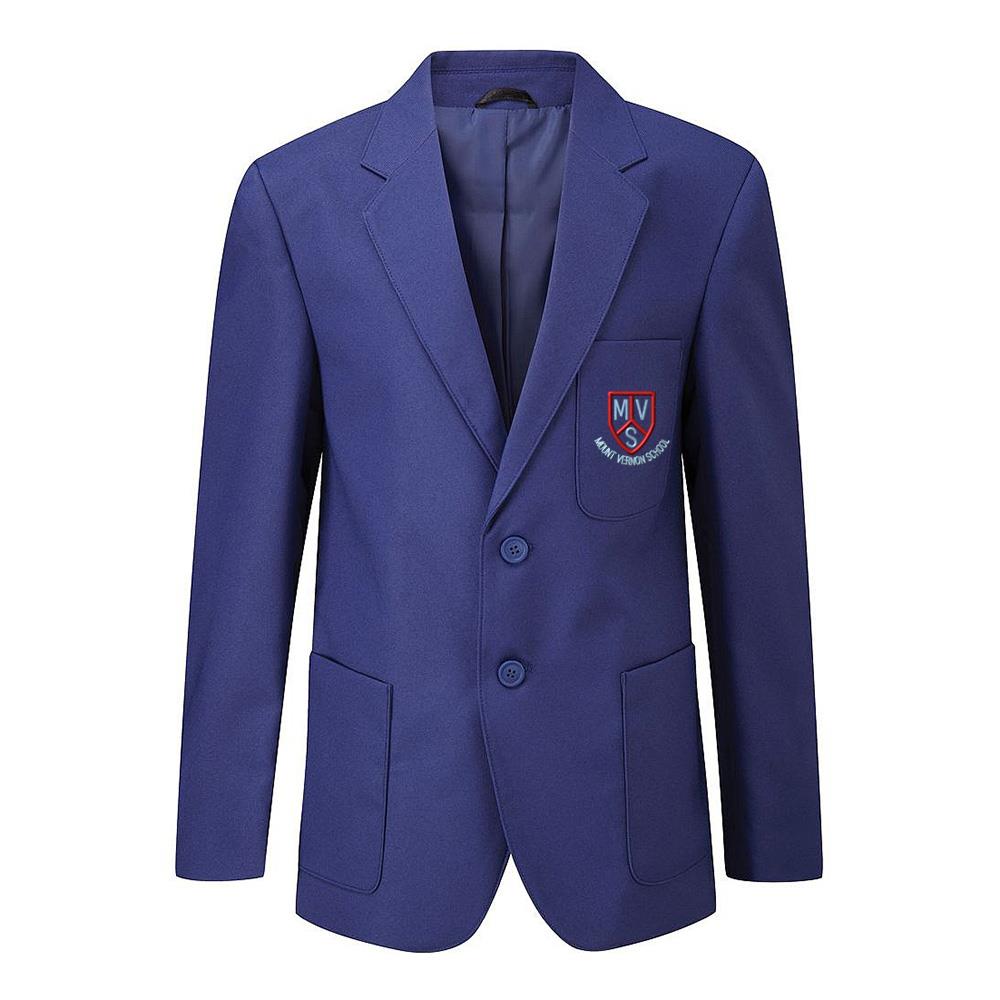 Mount Vernon Primary Boys Poly Blazer Royal