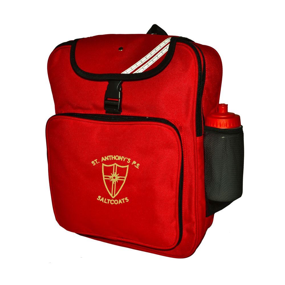 St Anthonys Primary Saltcoats Junior Backpack Red