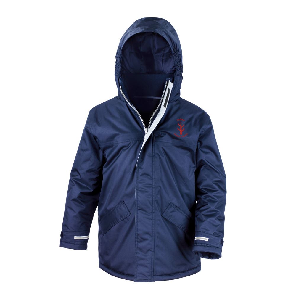 Thorn Primary Core Kids Winter Parka Navy