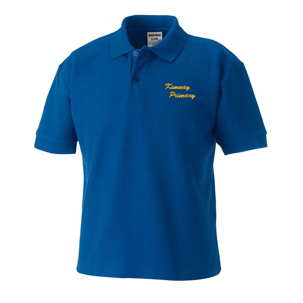 Kemnay Nursery Poloshirt Royal