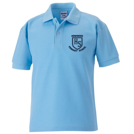 Howwood Primary Poloshirt Sky