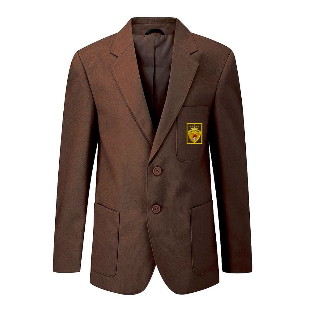 St Fillans Primary Boys Poly Blazer Navy main image 1