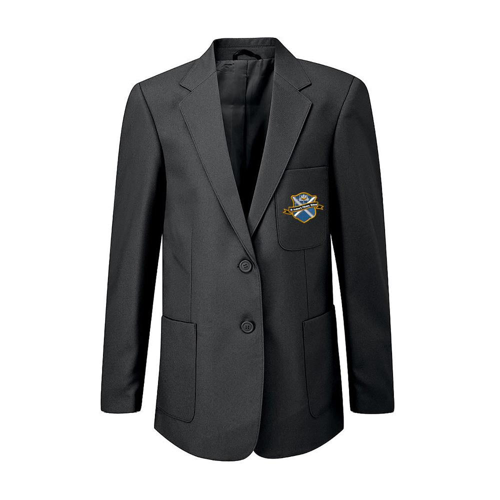 St Andrews Primary Bute Girls Poly Blazer Black