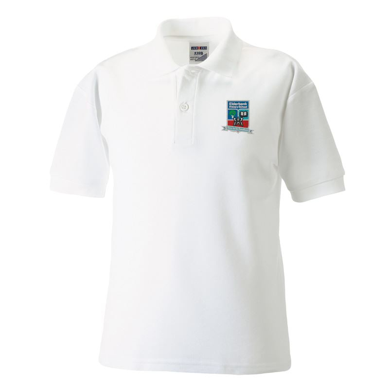 Elderbank Primary Poloshirt White