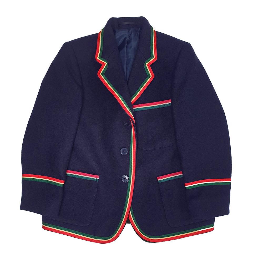 Bearsden Primary Boys Braided Wool Blazer Navy