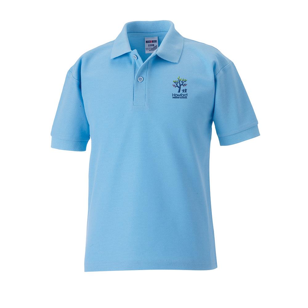 Howford Primary Poloshirt Sky