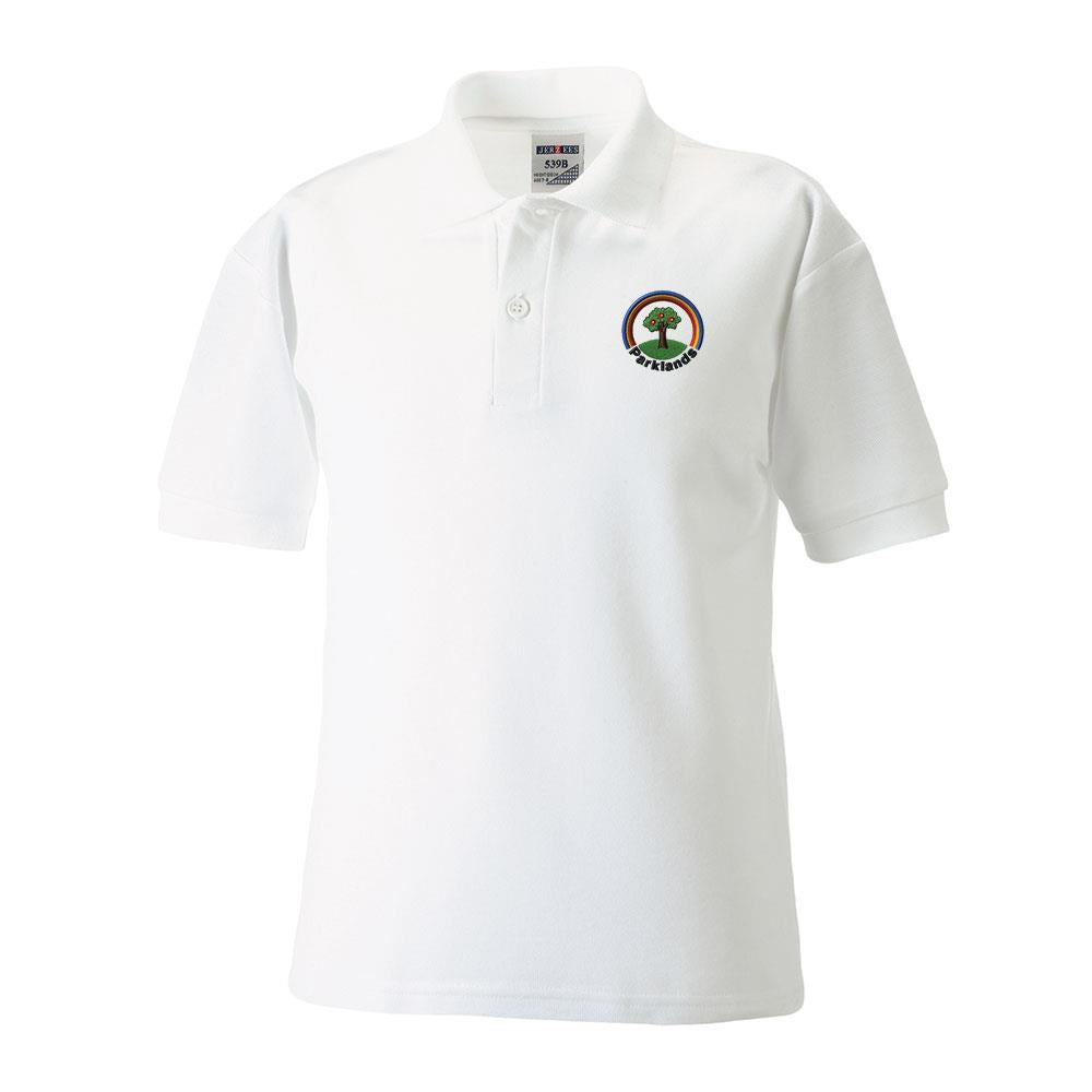 Parklands Primary Poloshirt White