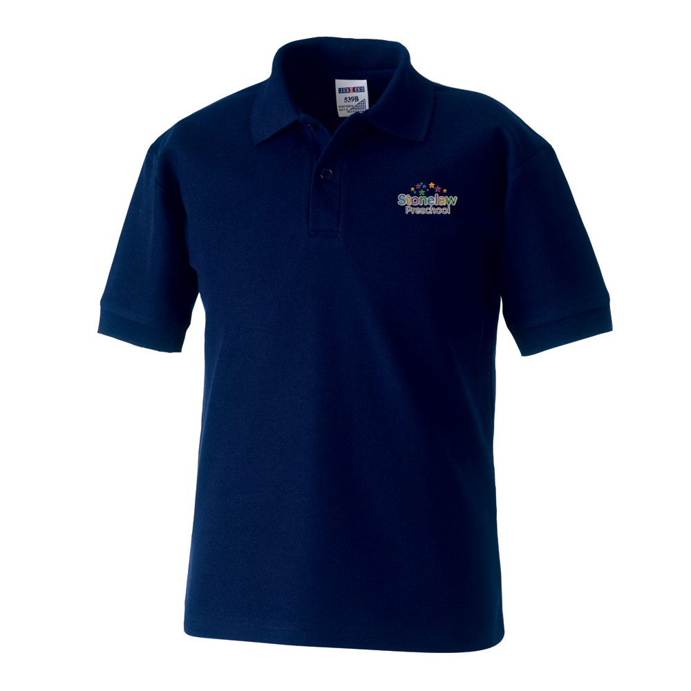 Stonelaw Pre-School Poloshirt Navy