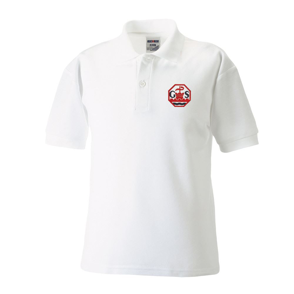 Gavinburn Primary Poloshirt White