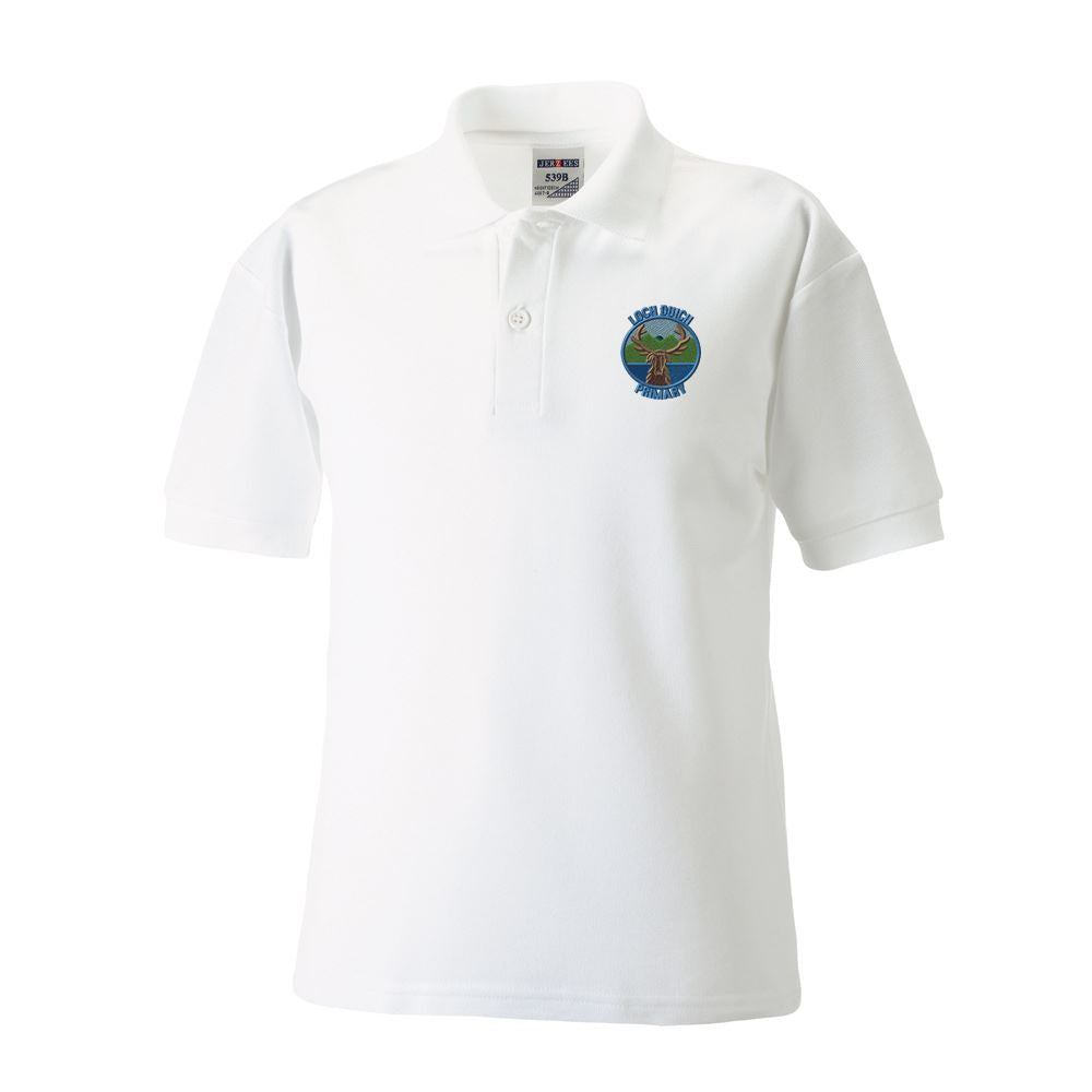 Loch Duich Primary Poloshirt White