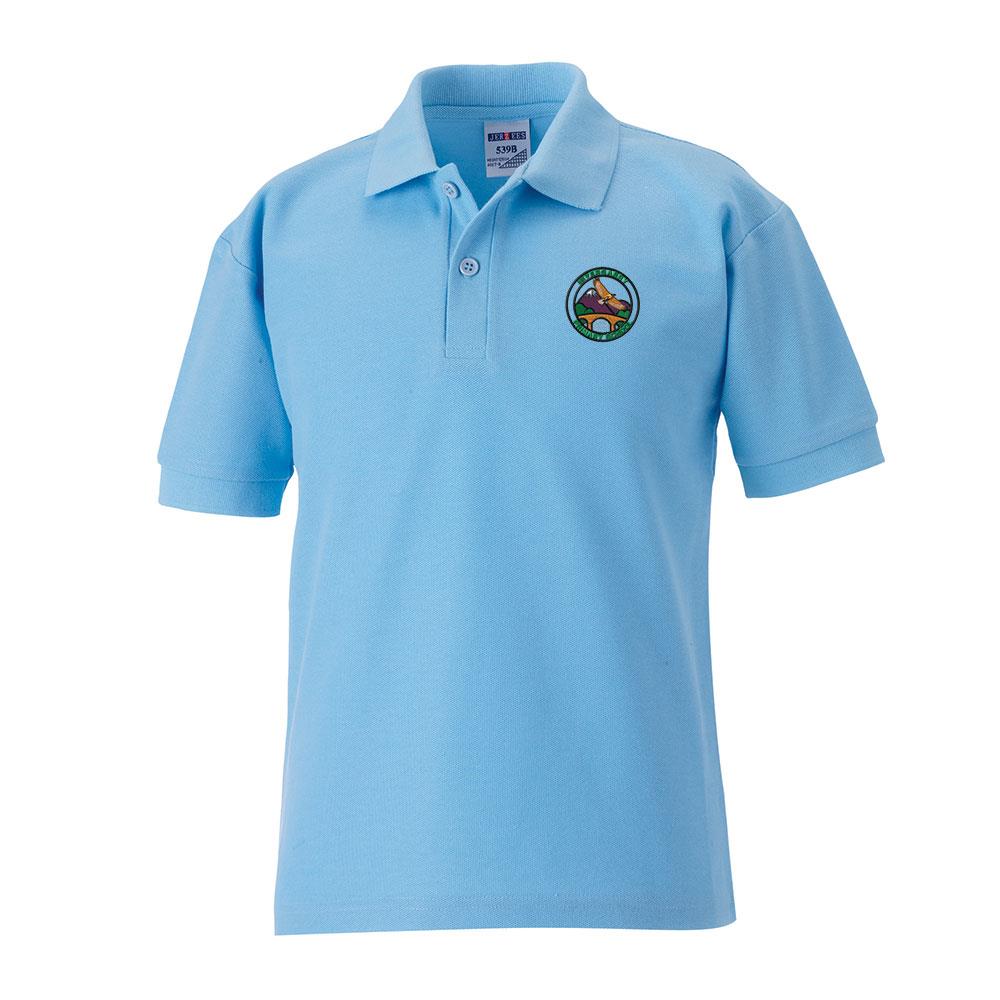 Invergarry Primary Poloshirt Sky