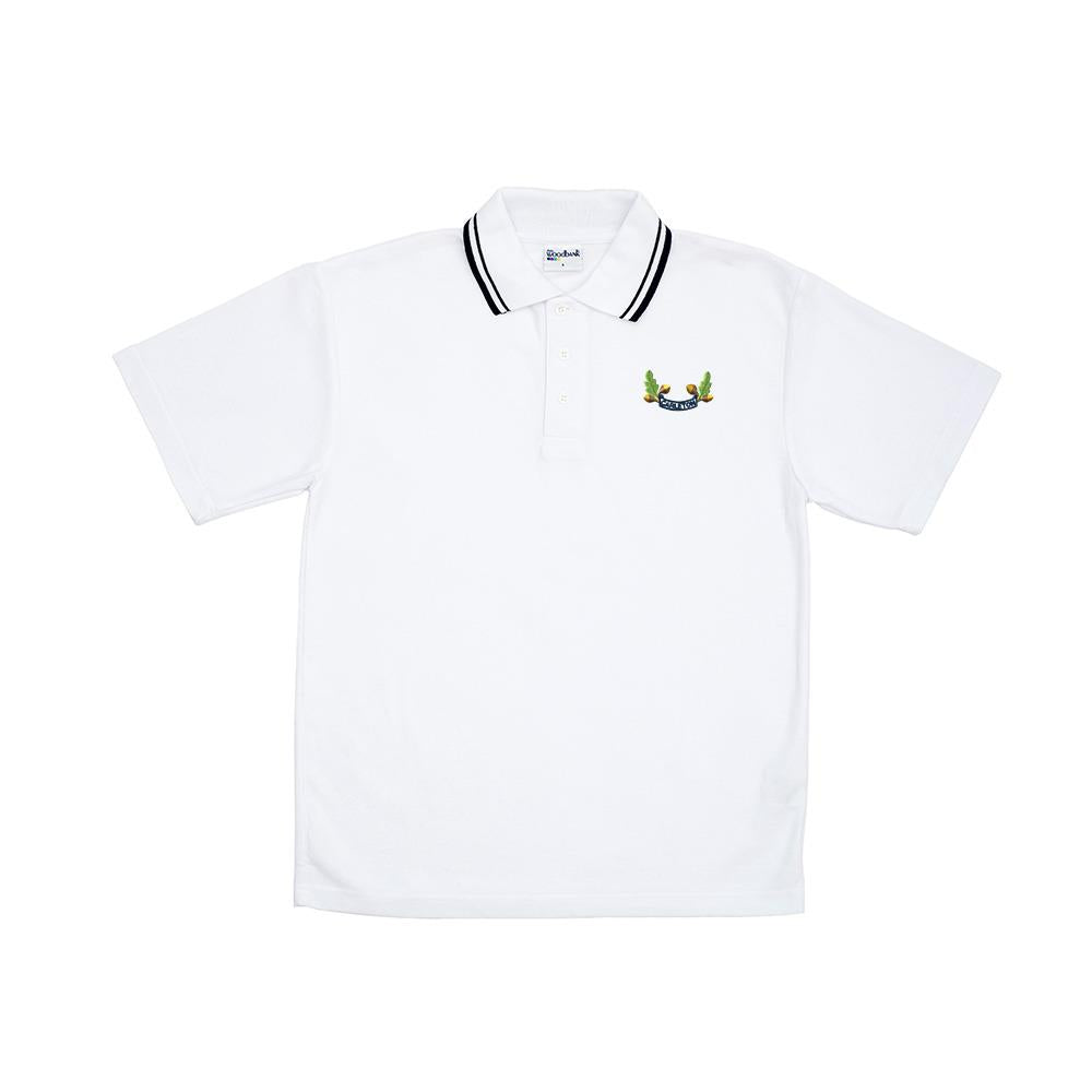 Carleton Primary Trimmed Polo WhiteNavy