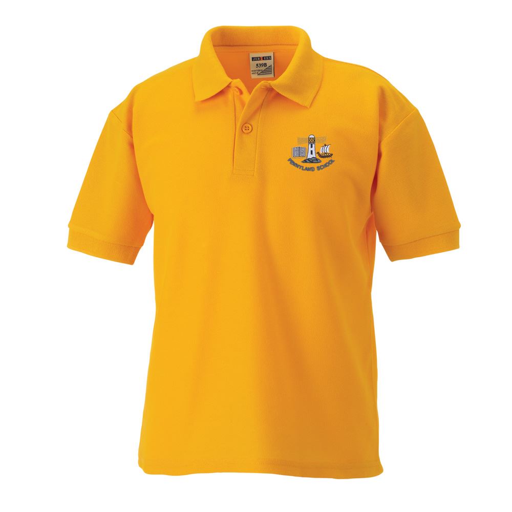 Pennyland Primary Poloshirt Gold