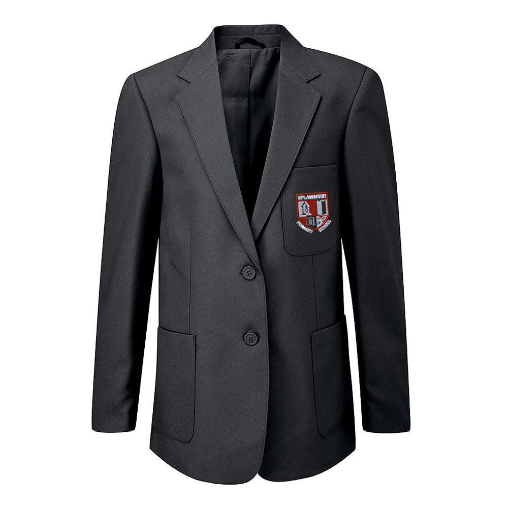 Uplawmoor Primary Girls Poly Blazer Black