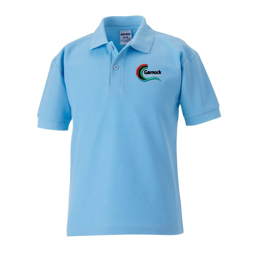 Glengarnock Primary Poloshirt Sky