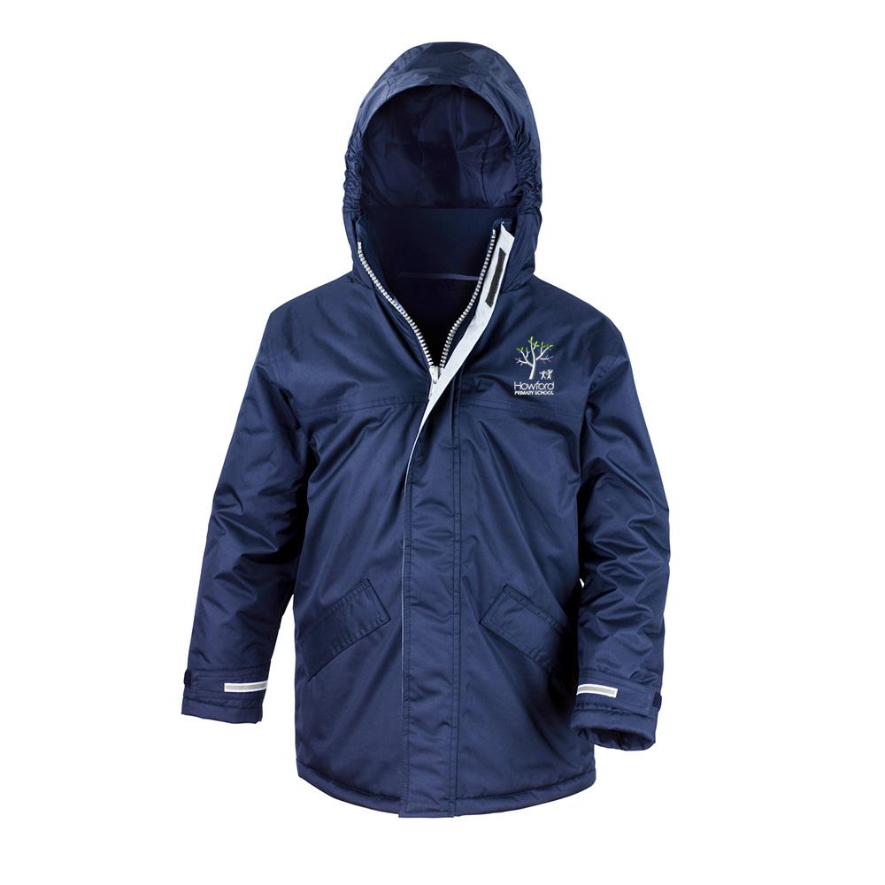 Howford Primary Core Kids Winter Parka Navy