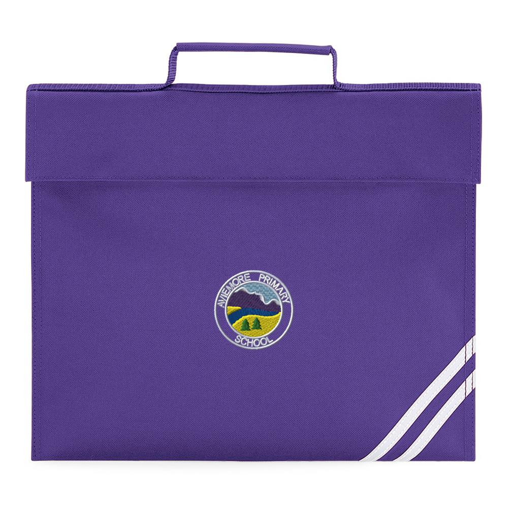 Aviemore Primary Book Bag Purple