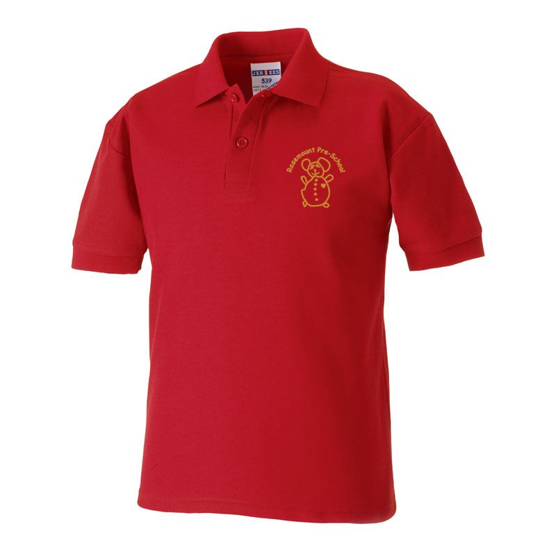 Rosemount Nursery Poloshirt Red