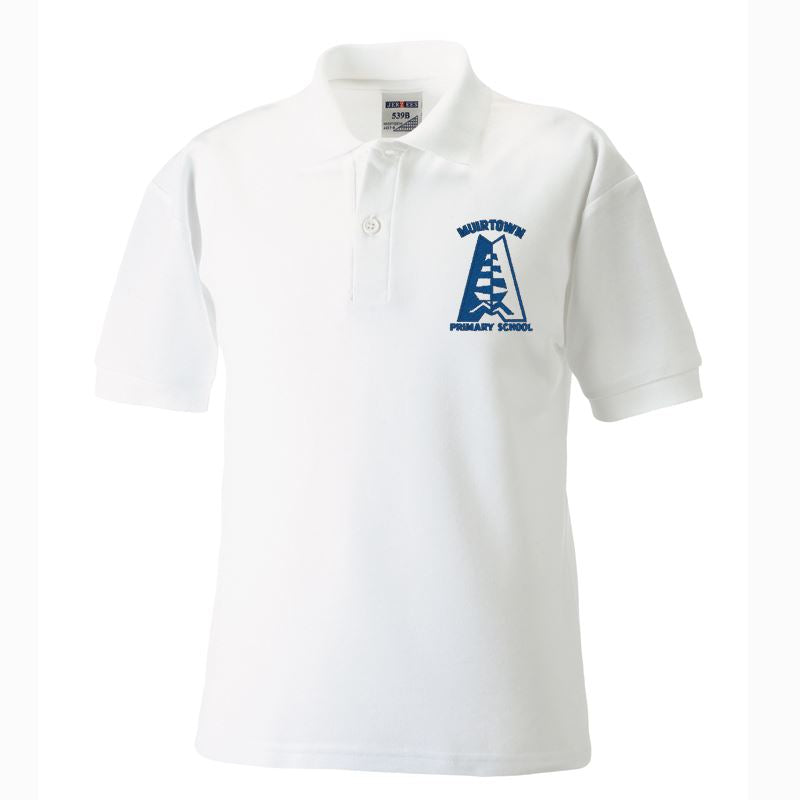 Muirtown Primary Poloshirt White