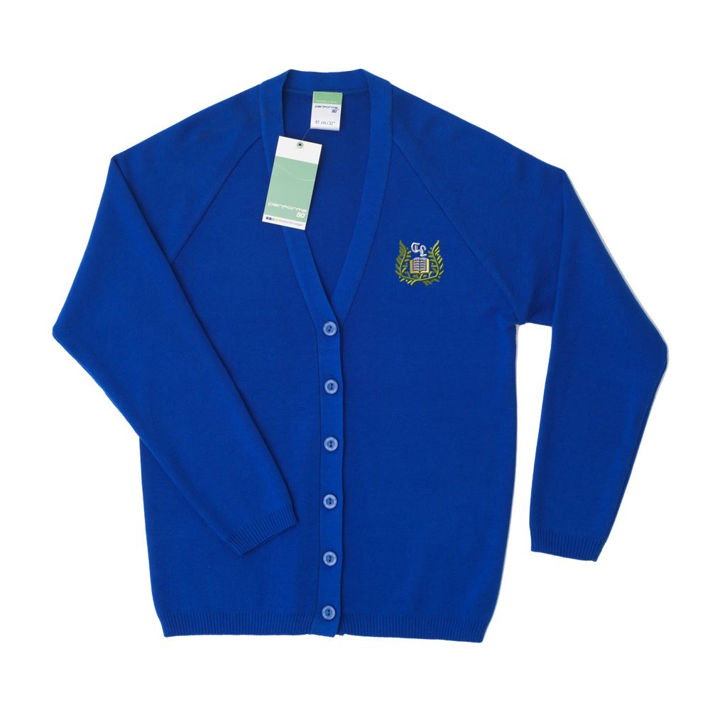 Calderwood Lodge Primary 50/50 Cardigan Royal