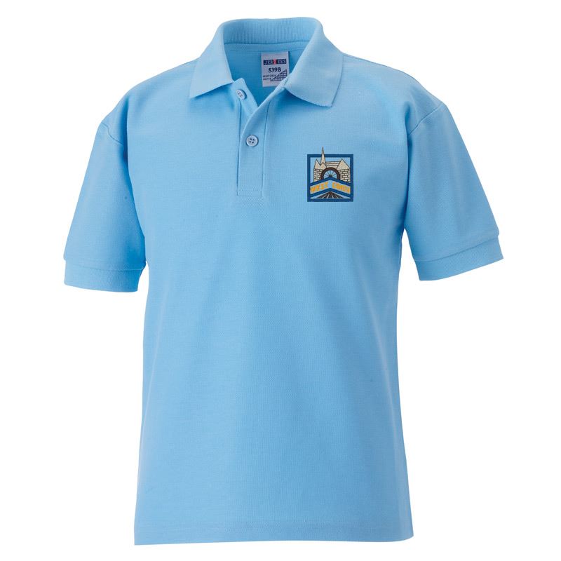 West Coats Primary Poloshirt Sky