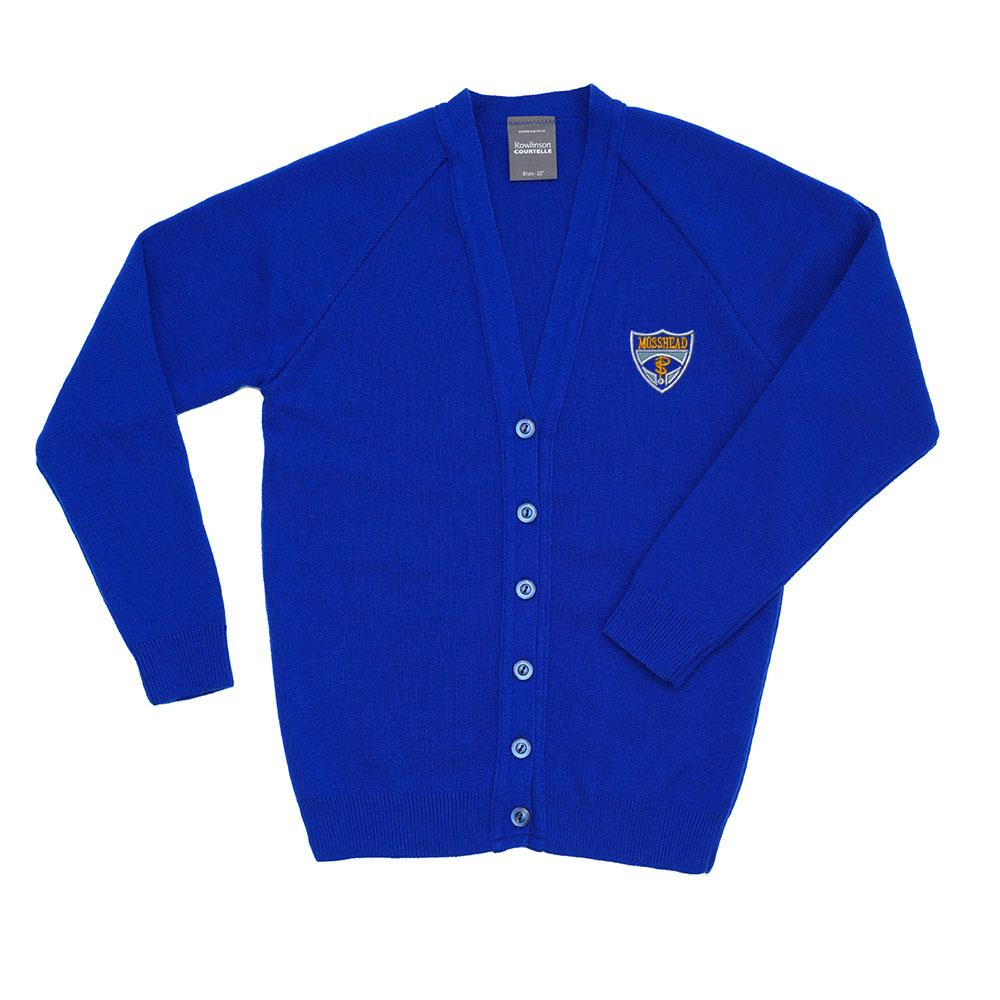 Mosshead Primary 50/50 Cardigan Royal