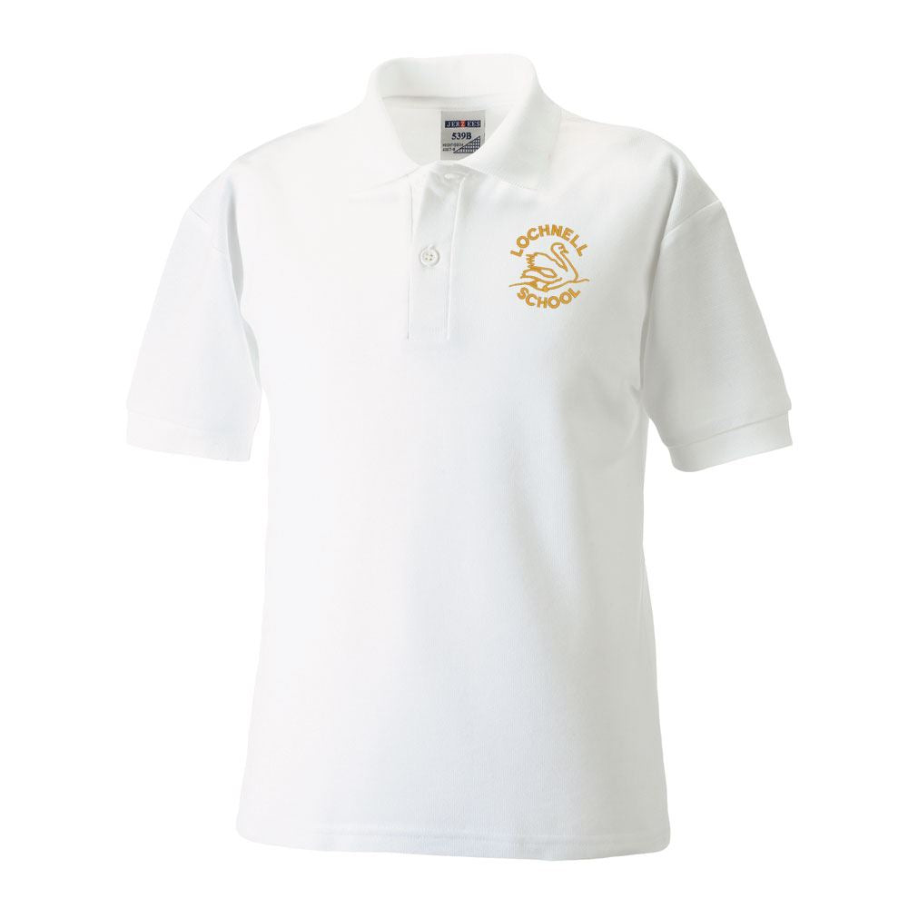 Lochnell Primary Poloshirt White