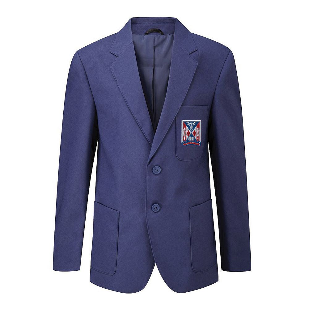 Wellshot Primary Boys Poly Blazer Navy main image 1
