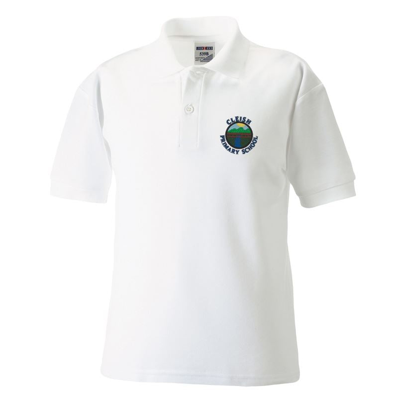 Cleish Primary Poloshirt White