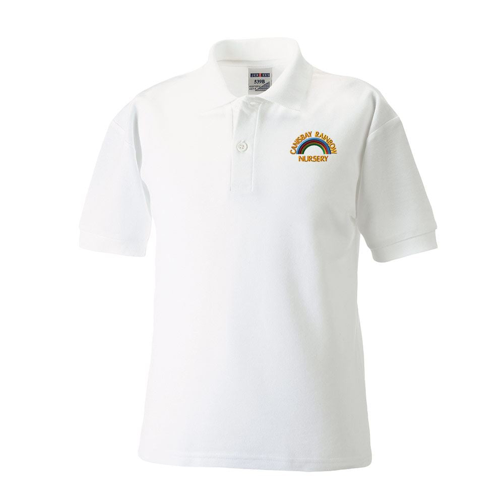 Canisbay Nursery Poloshirt White