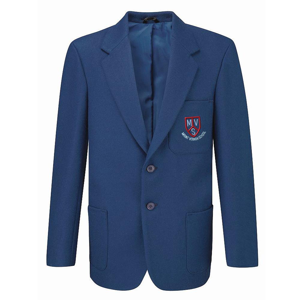 Mount Vernon Primary Boys Wool Blazer Royal