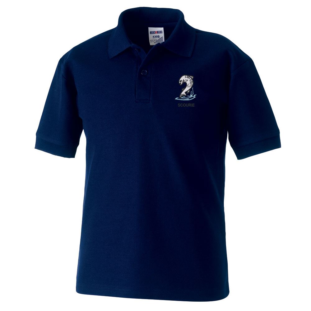 Scourie Primary Poloshirt Navy