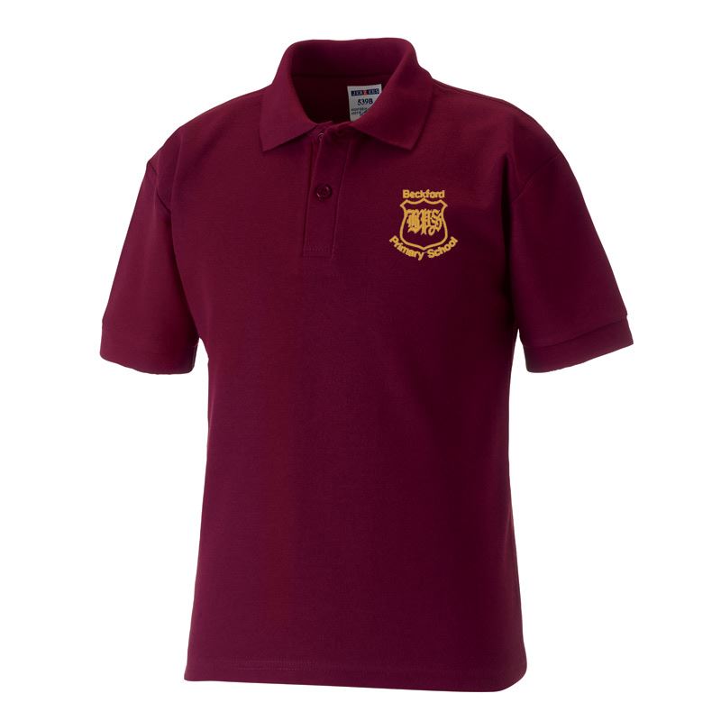 Beckford Primary Poloshirt Burgundy