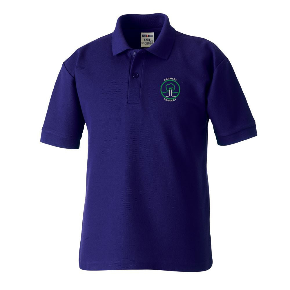 Darnley Primary Poloshirt Purple